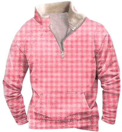 KONG JIMFAN Sweatjacke Herren Mit Kapuze Casual T-Shirt Mit Kapuzen Personalisierte Geschenke Männer Pullover Sweatshirt Hoodie Kapuze Herren Sweatshirt Pullover Für Herren(Watermelon Red,5XL)
