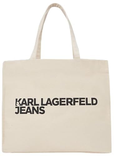 KARL LAGERFELD JEANS, Damen, Logo Shopper, Natürlich, Einheitsgrösse