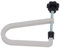 Acoustic Guitar Bridge Clamp, Cast Steel Deep Throat U Clamp Folk Guitar Repair Tool for Luthiers (R258 Gray)