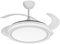 Ecoiluminaled Fabrilamp Ventilador Dc Bandido 59w Blanco 4aspas 107d 5900lm 3500-4000-6500k Remoto Y Temporizador