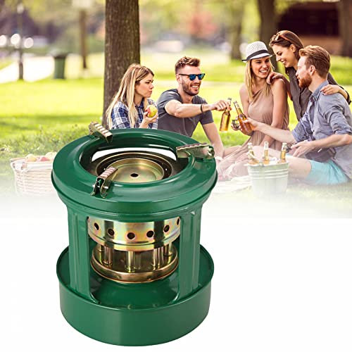 Poele a Petrole, Universel Poele a Kérosène Exterieur Rechaud 8 Meches Rechaud a Petrole pour le Camping Cuisson et Chauffage, Chauffage Au Pétrole Mini