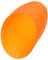 Lampenschirm aus Kunststoff Quaste Hängelampe aus Rattan Oval Pendelleuchten Korb lampenschirm für stehlampe tischlampe Lampenabdeckung Lampenschirme für Stehlampen Plastik Orange ABOOFAN