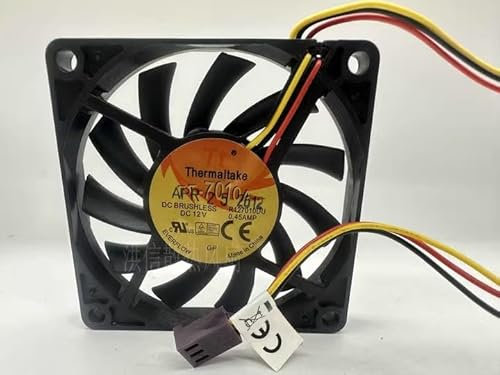 70MM Computer cooling fan,R127010DU DC12V 0.45AMP 7010 3-wire cooling fan
