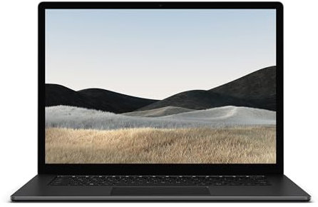 2021 Microsoft Surface Laptop 4 con Intel Core i7-1185G7 (15-pollici, 32GB RAM, 1TB SSD) (QWERTZ Tedesco) Nero (Ricondizionato)