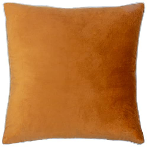furn. Meridian Feather Filled Cushion (Ginger/Ecru - 45 x 45cm)