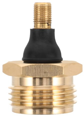HOLIDYOYO Bouchon de Purge D'air en Laiton pour Conduite D'eau de Camping-car, Résistant Gel, Design Multifonctionnel, pour Hivernage et Modifications de Vr en Extérieur
