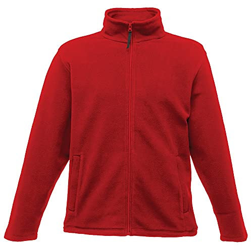 Regatta Men Full-Zip Micro Fleece Jacket - Classic Red, Small