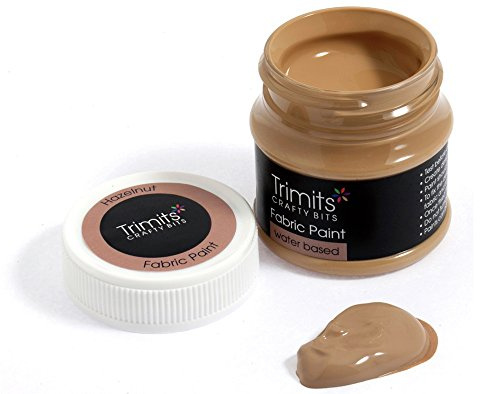 Timits Fabric Paint: Pot: 50ml: Hazelnut Code: FP50/13