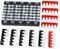 HSeaMall 600 V 15A Schraubklemmenleiste 6 Position Doppelreihige Schraube Streifen Schraube 15 STÜCKE (6Position-5pack)