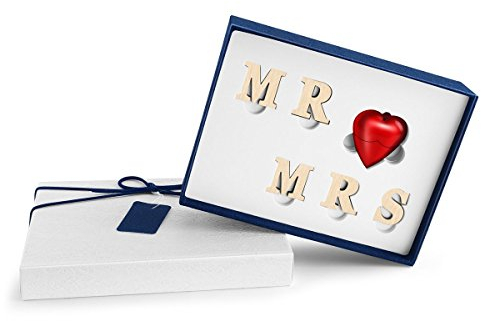 Luckcrazy - Clé USB 2.0 en bois 16 Go Plastic-Red Heart
