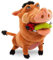 Disney Store Pumbaa Mittelgroßes Weiches Plüschtier, Der König der Löwen, 33 cm, Kuscheliger Charakter mit Stickdetails, Flauschiges Haar und Insekten im Mund, Geeignet für Alle Altersgruppen