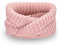 PaMaMi Kinderschal Winter Mädchen | Rosa | Alter 3-7 Jahre | Schal Kinder Mädchen in grober Strick-Optik 88 cm lang | Flauschig und sehr warm