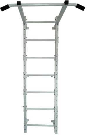 Sprossenwand Kletterwand Klimmzugstange Turngerät 2 tlg Sportgerät Fitness