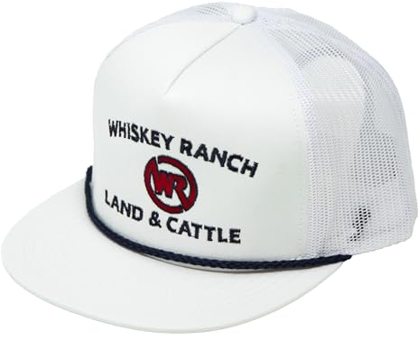 WHISKEY BENT HAT CO. Whiskey Ranch Strickmütze, Weiß