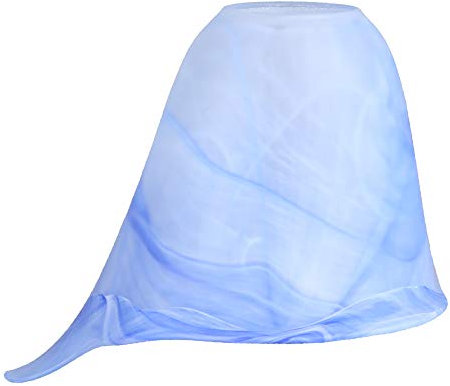 Lampenglas Pendelleuchte Ersatzglas Dekorglas Leuchtenglas E27 Glasschirm Ø 140mm Blau