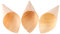 TOYANDONA 50 Stück Fingerfood-hütchen -Snack- Blumenverpackungskegel -Popcorn- Popcorn-Halter Pommes-Frites-Becher Aus Papier Verkostungskegel Bambus Karton