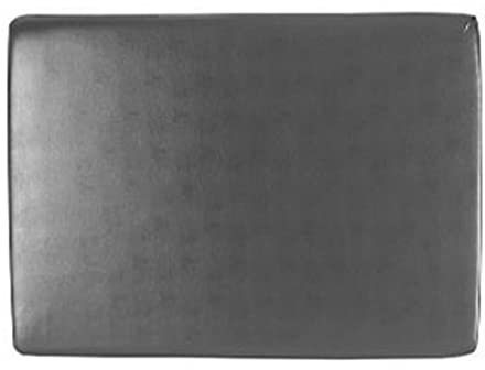 BAGASI PU-Leder-Couch-Kissenbezug, wasserdicht, Stretch-Bezüge für Sofa, Stuhl-Sitzbezug, individueller Loveseat-Couch-Kissen-Ersatz, Leder-Sofa-Schonbezüge, grau, für zwei Personen