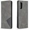 Posanter Cover per OPPO Reno4 Pro 5G/ Reno 4 Pro 5G, Flip Custodia Portafoglio Caso Libro Pelle PU e Slim TPU Silicone, Ultra Sottile con Chiusura Magnetica e Tasca per Carte Flip Wallet Caso (Grigio)