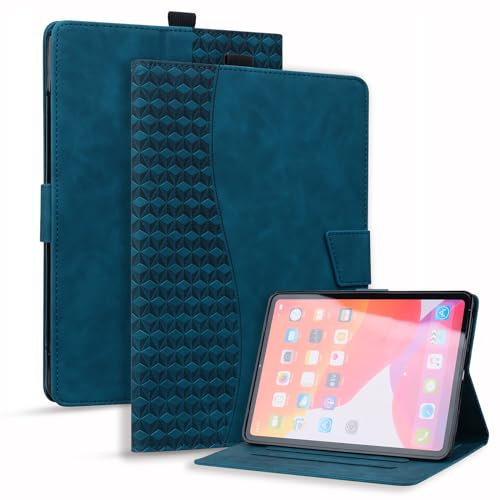 Vaitasy Funda para Samsung Galaxy Tab A 10.5 2018 Magnética Cuero PU Carcasa mit Función Soporte para Galaxy Tab A 10.5 SM-T590/T595/T597 - Azul