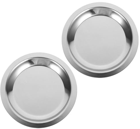 IMIKEYA 2pièces Dessous De Ronds Acier Inoxydable pour Bouteilles De Vin Isolants Thermiques Et Antidérapants Réutilisables pour Maison