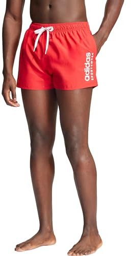 adidas Herren ESS L Clx Vsl Badehose, Better Scarlet/White, L