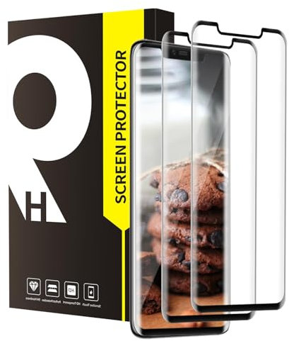 Bodyguard 2 Stück Schutzfolie für Panzerglas für Huawei Mate 20 Pro 5G Schutzglas, 3D-Vollschutz Mate 20 Pro Displayfolie, 9H Härte Kratzfest, Blasenfrei, HD Klar Huawei Mate 20 Pro Displayschutzfolie