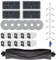 27 accesorios para robot aspirador Dreame L10s Pro Ultra Heat/L10s Ultra Gen 2/Mova E30 Ultra, piezas de repuesto con 1 cepillo principal, 10 bolsas de polvo, 6 toallitas, 6 cepillos laterales, 4