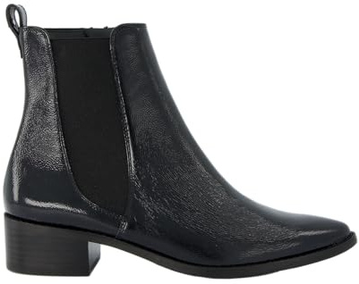 Paul Green Stiefelette 8271-038, Lack/Brush, Schwarz, Damen EU 8/42