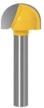 6 Mm Schaft Rundkopf-Holzfräser Hohlkehlfräser Radius-Nutfräser Vollhartmetall-Fräser CNC-Werkzeuge 3,175 Mm 25 Mm(6x30mm)