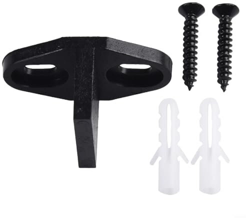 Rodillos de guía de piso para puertas correderas de granero, sistema ajustable 2PCS para un funcionamiento silencioso
