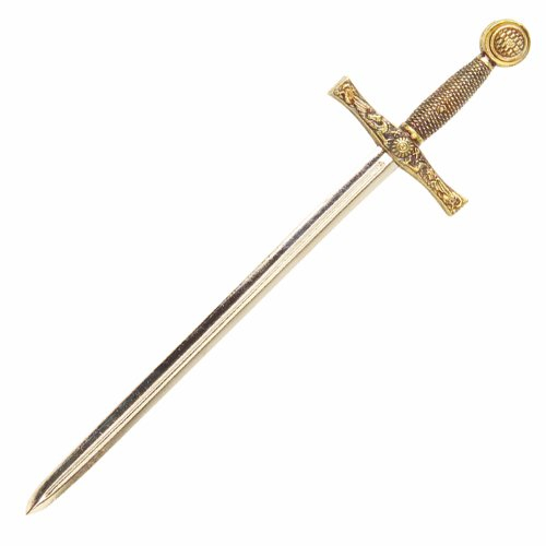 Denix Excalibur Schwert Brieföffner, Mehrfarbig