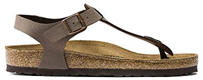 Birkenstock Kairo, Damen Knöchelriemchen Sandalen, Braun (Nubuck Marron Mocca Nubuck Mocca), 40 EU