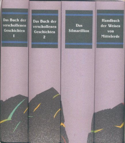Die Sagen von Mittelerde (4 Bände im Schuber) von Christopher Tolkien (1999) Gebundene Ausgabe
