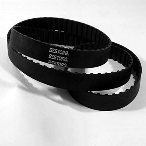 BESTORQ 102-XL-037 XL Zahnriemen, Gummi, 10,2 Zoll Außendurchmesser, 0,9 cm Breite, 0,200 Zoll Teilung, 51 Zähne