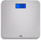 ADE Digitale Personenwaage BE 1504 Chloe. Elektronische Badezimmerwaage mit Wiegefläche aus gebürstetem Edelstahl. Zur genauen Gewichtsbestimmung bis 150 kg. Inklusive Batterie. Silber