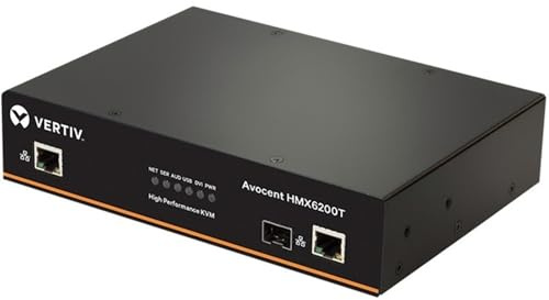 Vertiv Avocent HMX TX 6200T High Performance KVM Transmitter 2-DVI-D/QSXGA/USB/Audio/SFP (HMX6200T-001)