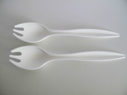 TUPPERWARE Allegra Couverts à salade blanc 8699