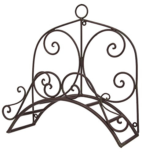 Ambiente Haus Schlauchhalter 36 cm braun