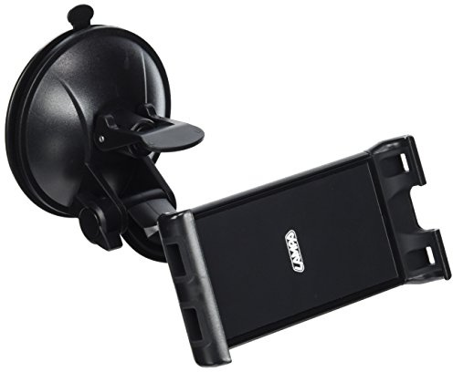 Lampa 72538 Porta Telefono Phablet e Tablet con Ventosa Adesiva, nero