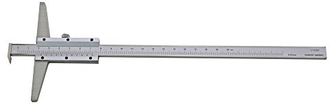 Tiefen-Messschieber/Schieblehre mit Haken, Nonius 1/50 = 0,02 mm(200 mm)