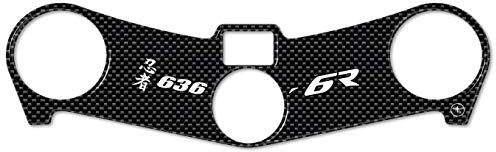 labelbike - 3D Harz Aufkleber Motorrad Gabelplattenschutz kompatibel mit Kawasaki ZX-6R 2003-2004