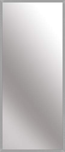 nielsen HOME Wandspiegel, 70 x 170 cm, Holz (MDF), Silber Glanz, Ganzkörperspiegel für alle Wohnbereiche, Hoch- & Querformat, anpassbare Aufhänger, Oslo