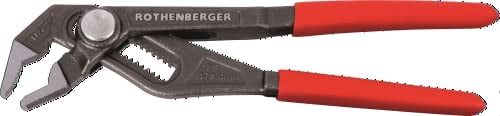 Rothenberger 1000002701 - Pinza Rogrip f 7 plastificata 1k, nero