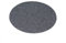 Primaflor - Ideen in Textil Event-Teppich Hochzeitsteppich Podium Rund, Grau, 50cm Durchmesser, Schwer Entflammbar, Weihnachtsbaum-Decke, Teppich, Stehtisch-Unterleger