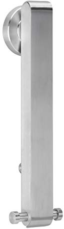 AMARE faltbarer Handtuchhalter aus Edelstahl, Klappgarderobe, Kleiderhaken, Garderobenhaken, Handtuchhaken, kleben oder bohren, ca. 25 cm