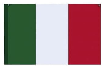 Adesivo4You.com Bandiera Italia Tricolore Italiana Nazionale Tessuto (120x180 cm.)