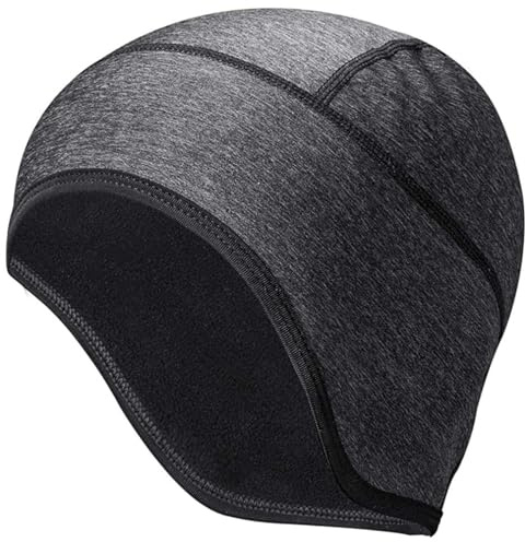 ROCKBROS Winter Fahrradmütze Helm Unterziehmütze für Damen Herren | Laufmütze, Winddicht Warm, für Radfahren Skifahren Laufen Outdoor