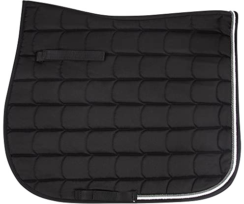 PFIFF 102911 VS Schabracke Dyat, hochwertige Satteldecke, modisches Steppmuster, Quik-Dry Untermaterial, Schwarz, Pony