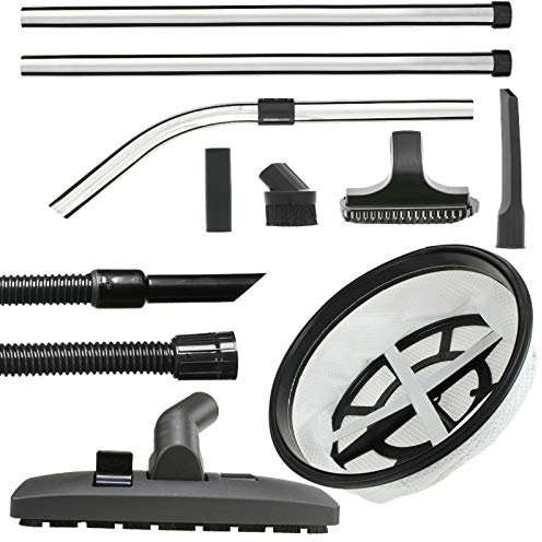 Masterpart full Tool Kit 1.8m Hose & Cloth Filter Compatible with Numatic Henry Hetty Vacuum Cleaner Hoover