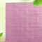 HEZHU 10 tlg 3D Tapete Wandpaneele Selbstklebend Ziegel Wasserfest Wandaufkleber (Rosa)